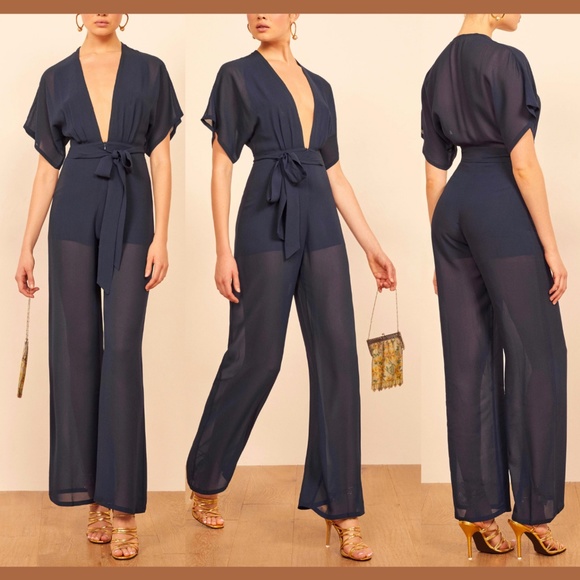 reformation lemongrass jumpsuit